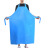 初构想加厚皮革防水防油围裙橡胶耐磨围裙20丝TPU围裙/蓝色