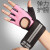 手套护手套健身手套男女护腕器械半指训练房锻炼瑜伽运动透气防滑 粉色标准款 XS(手围16.5-17.5CM，手小的女士)