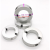 分离型固定环光轴固定环夹紧环夹轴器SCNPA限位环带螺丝夹紧环定制 分离型内径10MM(10*30*10) 单位毫米