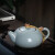 龙寅茶具套装茶壶整套汝窑陶瓷家用功夫泡茶器办公泡茶壶茶杯 福猪壶一壶两杯（粉青）1件