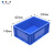 添亦 EU周转箱塑料零件盒子收纳仓库储物整理箱400*300*148mm蓝色