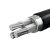 FIFAN 3芯铝电缆线YJLV22电压0.6/1KV铠装地埋线 3*95平方 一米价