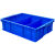 英达斯贝克 分格零件盒塑料加厚多格箱螺丝分类五金配件工具箱物料分类长方形 590三格蓝 590*385*140mm