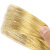 飓程 焊接耗材 黄铜线 H62铜线 黄铜丝 1mm-5mm铜丝 圆丝 单位：米 1.1mm 