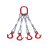 京棣工品 吊索具 钢丝绳吊索具 起重工具钢缆钢索吊具 单位/条 21.5MM5T4M 