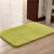 卧室宿舍ins地毯卧室网红毛毛小型厕所房门口地板垫浴室蹭脚垫  4 果绿色长方形