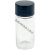 样品瓶透明小玻璃瓶带盖密封瓶棕色化学试剂瓶西林瓶小瓶子小空瓶 透明 40ml/个