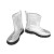 美康（meikang） 防火隔热鞋 铝箔耐1000度高温防烫隔热靴 筒高22cm MKP-09 银白 46码