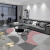 北欧客厅地毯ins式地毯现代简约茶几毯沙发毯卧室家用毯 轻奢客厅-黑菱形格子 宽80长120CM
