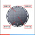 球墨铸铁井盖圆形700重型D400电力窖井下水道雨污水井盖方形 圆800X900 B125（承载过小车）