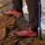 SCARPA登山鞋徒步鞋男女款户外GTX防水防滑耐磨中帮莫林Moraine加强版 波尔多红 36