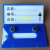 磁性标签标牌强货架标识牌材料卡库房大磁扣标示贴(20个装) 蓝色5*10强磁(20个装)