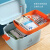 菲典森药箱家用常备医药箱便携药品整理箱药品收纳盒手提儿童多层收纳ZY 多层收纳箱