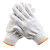 星宇手套纱线点珠防护手套生活系列D208带塑胶点手套 12副白色