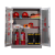 304不锈钢消防装备柜室外用微型消防柜消防站消防器材应急器材柜 304双门1200*900*400