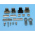 工业气动元件机械手配件 系列治具 铝条 L块 金具固定块 滑块 单孔螺母M410粒价格