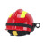 柯瑞柯林 YJTK15消防头盔应急抢险救援带护目镜带灯架消防员安全帽红色 1顶装