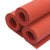 寻程  硅胶发泡板垫 耐高温 海绵板 密封板 红色烫金版 单位 :张 1米*1米*3mm厚 