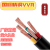 奔辉 国标铜芯阻燃软护套线VVR多芯软导体电力工程电缆电源线 4*300+1*150平方/米