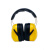 耐呗斯 31dB隔音降噪耳罩 可调节头戴式防噪音睡眠耳机 工业车间装修 NBS32E05 黄色 1副