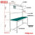 工品云超 防静电工作台带灯维修检验操作台 多功能维修台工具桌工厂车间操作台【180X60X180CM】	