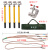 0.4KV低压接地线携带型短路接地线套装配电室母排接地棒包检测 套餐五0.5米棒 1m*4+5m 25平方