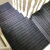 楼梯踏步垫免胶自粘防滑大理石瓷砖实木台阶地毯地垫 纯灰色 55*20+3魔术扣型