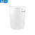 豫震虎 塑料水桶工业加厚水桶发酵桶胶桶大号储水桶环卫清洁桶 280L水桶不带盖 白色YZH-479