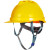 元族国标安全帽V型加厚进ABS建筑电工地玻璃钢劳保透气头盔男印字领导 V型国标加厚透气款-白