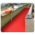 海斯迪克 HKZX-10 PVC镂空防滑垫 S形塑料地毯浴室地垫 红色1.6*15m加密5mm