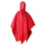 三合一雨披多功能背包雨衣户外徒步登山迷彩地席防潮垫raincoat 桔红 均码