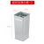 户外垃圾桶内筒内胆室内垃圾箱加厚不锈钢镀锌铁桶内桶可 C 12L以上  无盖