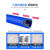 高压气管PU气管软管PVC夹纱氮汽管气动工具风炮气管空压机 高压夹纱三层软管10x6.5蓝色10