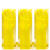 橡胶手套耐用加厚劳保耐磨工作胶乳牛筋洗碗防水胶皮家务 加厚黄色 10双装(超值噢) L