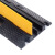 橡胶PVC线槽板交通道路橡塑多线槽减速带户外舞台盖板电缆保护槽 橡塑大三线