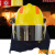 17式统型款消防头盔（半盔型）韩式款FTK-B型新式消防员灭火 黄色（九派）
