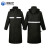 沸耐笙 FNS-07073 黑色牛津布PVC风衣户外双层成人反光雨衣 双层牛津布雨衣 L 件