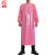 者也 TPU罩衣 粉色 防水防油长袖工作围裙实验室耐弱酸碱反穿衣