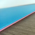 凯联威硬面办公桌垫学生书桌写字垫板皮革笔记本电脑键盘鼠标垫加厚超大 粉色+深海蓝(双色) 6mm 1000x500mm