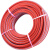 红色条纹8mm 空压机气管氧气泵软胶管高压耐磨压风炮管送快接接头 内径8mm5米（送普通快接）