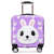 梦途客行李箱爱思ace儿童拉杆箱男女18英寸小孩旅行箱宝 紫罗兰 18寸紫兔 20寸