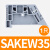 魏德米勒导轨固定件SAKEW35 ZEW C45堵头端子标识板SCHT5S GR标记 SAKEW35  1只