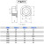 中吉万兴 10.9级8.8级碳钢法兰带齿螺母防松螺帽细牙正牙细牙带齿法兰螺母 【8级】M10标准牙 (50个)