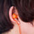 原装1110型隔音 防噪音 工厂用学习 睡眠耳塞（带线） 【50副】送3个耳塞盒 M