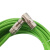 编码器信号延长连接线6FX5002/80021BA0电缆线 绿色 PVC PVC 3M