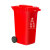 户外垃圾桶干湿分离垃圾分类大容量物业上海环卫桶黑红蓝240L加厚 100升脚踏桶黑干垃圾 K