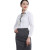 中神盾 V-106  女式衬衫修身韩版职业商务免烫衬衣 白色斜纹 170-175/5XL (100-499件价格)