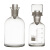 纳仕德SW4015溶解氧瓶具塞溶氧瓶双盖白色棕色污水瓶 玻璃水样瓶双盖培养瓶  棕色250ml单盖