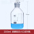 蜀牛高硼硅白色棕色小口瓶细口瓶透明小口瓶 实验室试剂瓶磨口瓶125/250/500/1000/250 白小口2500ml