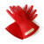 双安 乳胶手套 0级带电作业绝缘手套 5KV绝缘手套 耐压1000V电工防护手套 红色